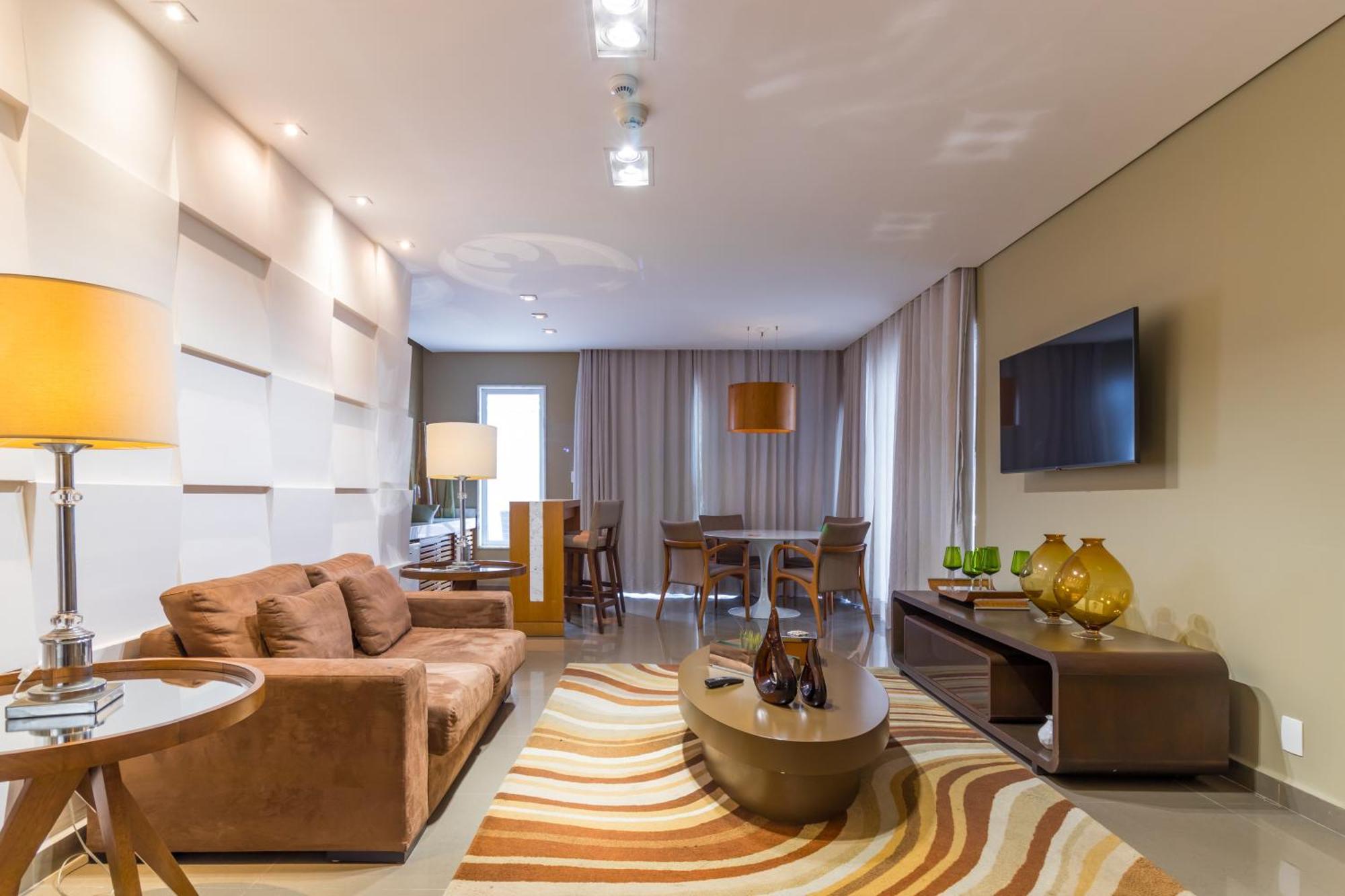 Parque Balneario Hotel Santos By Castelo Itaipava Ruang foto A living room